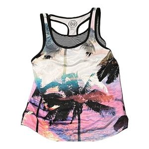 Authentic American Heritage SO Workout Top Built in Bra Women’s Medium Training